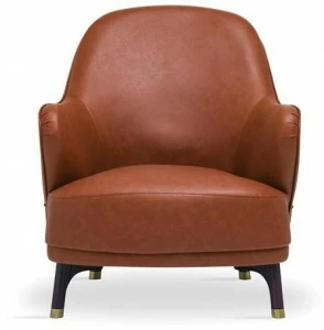 Enza Home Кресло из кожзаменителя с подлокотниками Navona