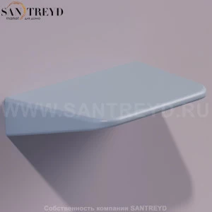 Полка подвесная BADEN BADEN 40 см голубая