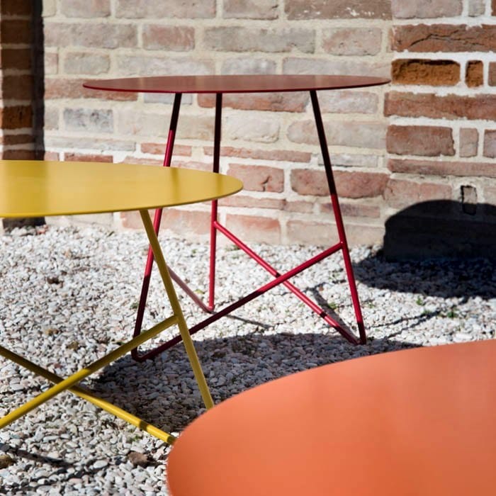 Круглый металлический садовый журнальный столик MEMEDESIGN ERMIONE OUTDOOR ARCH-00117548 - Вид №6