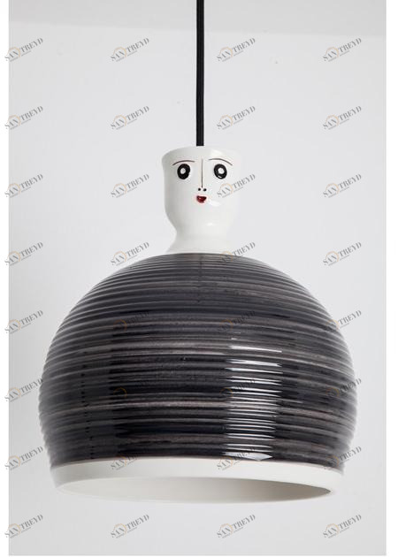 ENGI Подвесной светильник из керамики ручной работы Amelie Enml