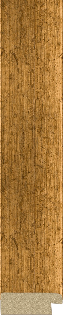 BY 0668 Зеркало в багетной раме - травленое золото 59 mm EVOFORM Definite - Вид №2