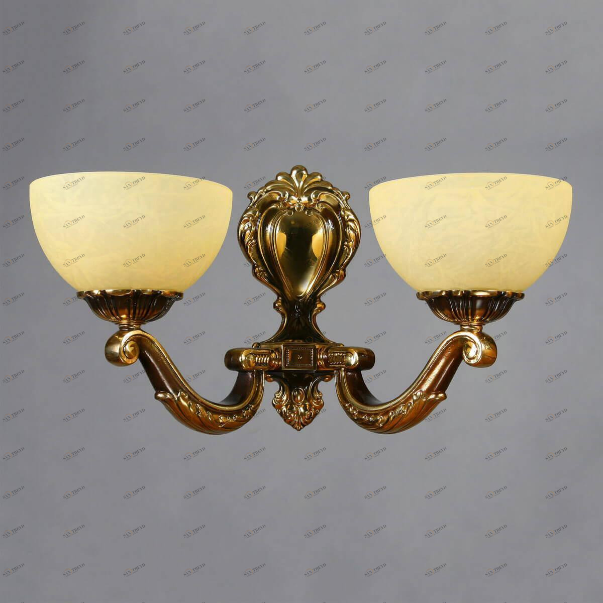 Бра настенное желтое Ambiente Tenerife PB 02166/2 AMBIENTE TENERIFE 00-3888881 Желтый 