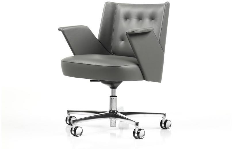 ESTEL GROUP Кожаное кресло для руководителя с низкой спинкой Embrasse sun-id-1501543 - Вид №1