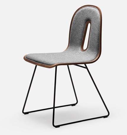 CHAIRS & MORE Кресло-санки с обивкой Gotham sun-id-1498765 - Вид №1