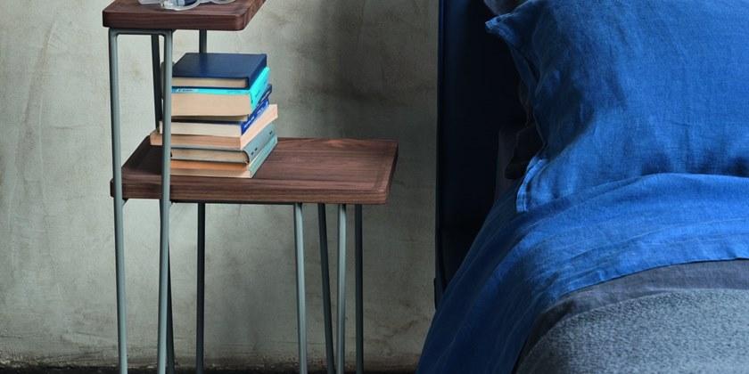 Gervasoni Журнальный столик из орехового дерева с журнальной стойкой Beds sun-id-1410029 - Вид №2