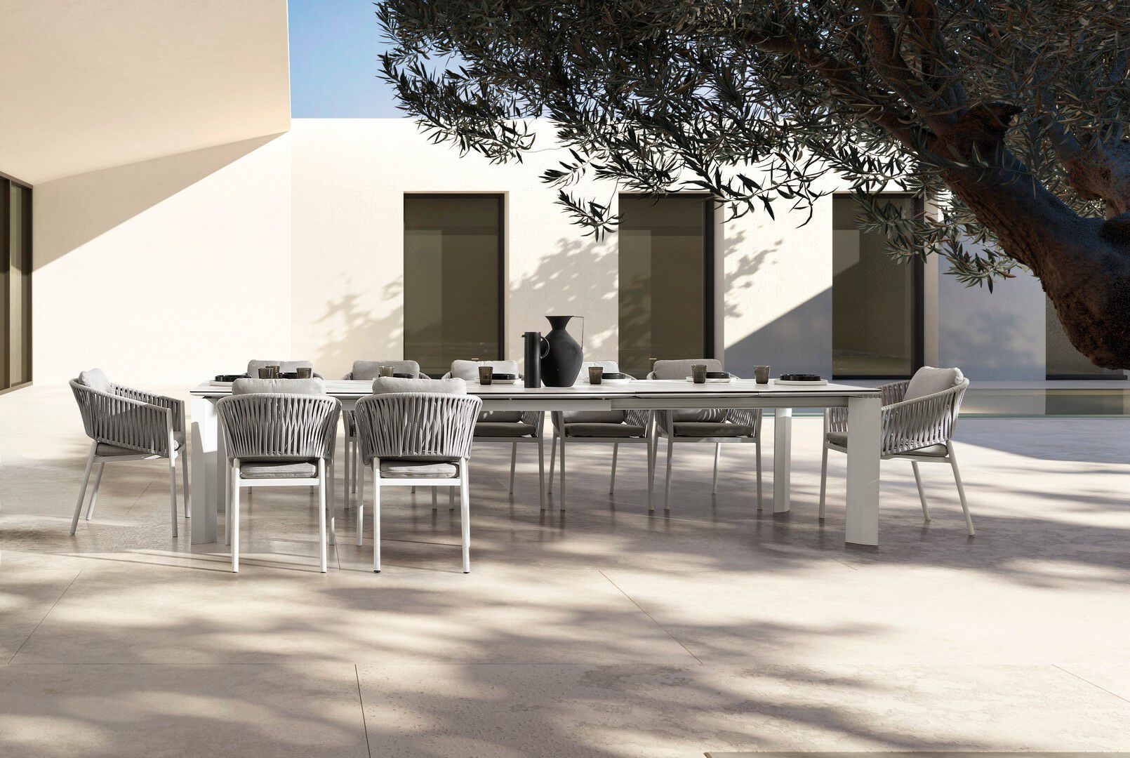 Штабелируемый садовый стул со встроенной подушкой BIZZOTTO Florencia ARCH-00069637 - Вид №14