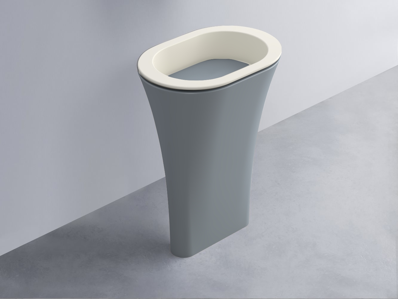 AMLA65-TL+AMPILO-BR+AMCOLO-BR Раковина Amedeo Ovale отдельностоящая cielo Enjoy + Amedeo Ceramica Cielo