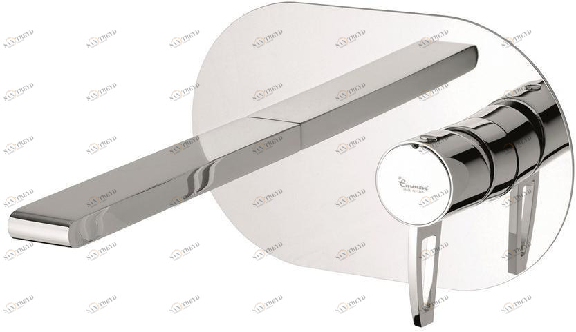 EMMEVI RUBINETTERIE Смеситель для раковины настенный из латуни без слива Ade sun-id-1454631