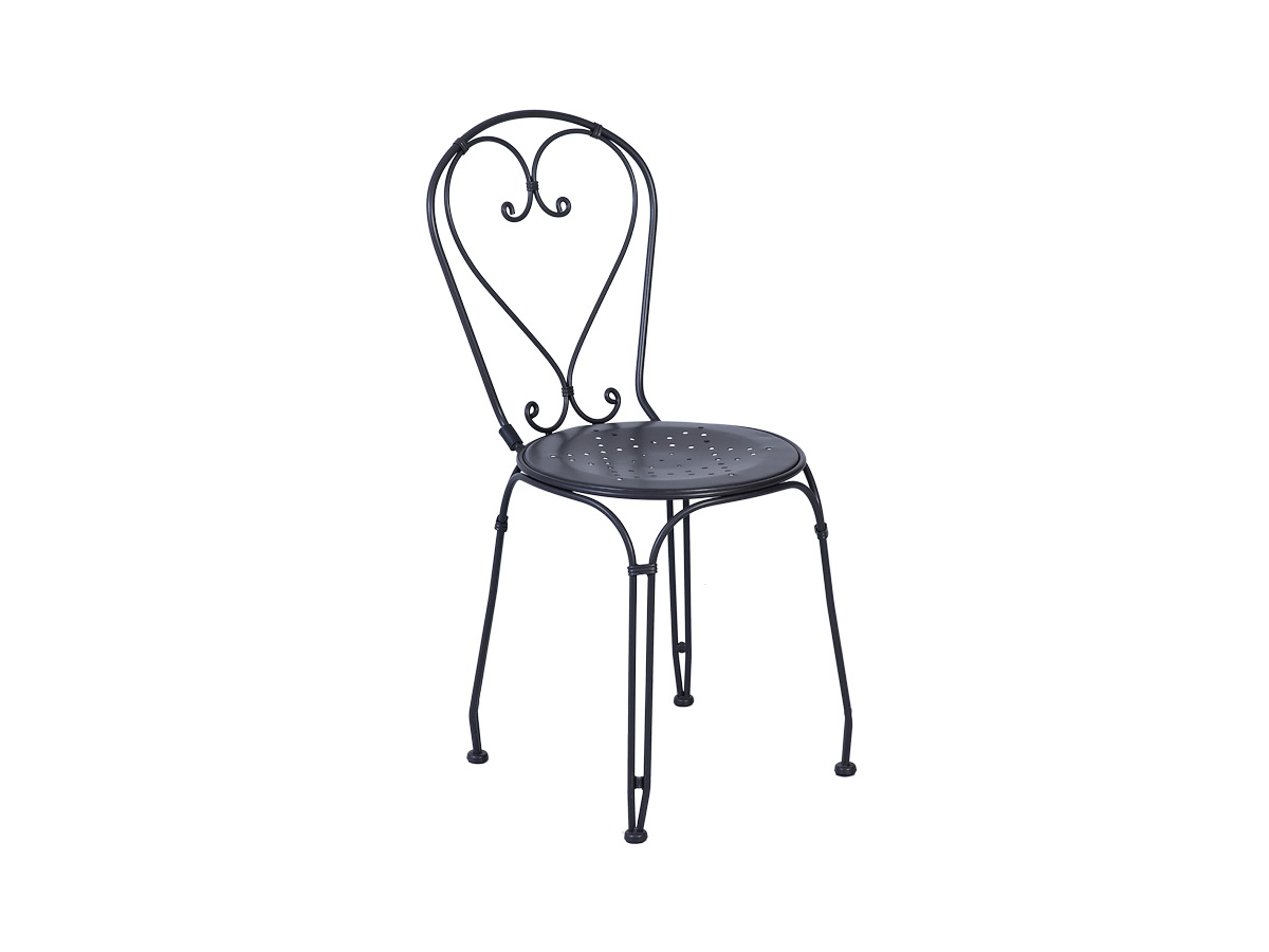 98.00.0870 Набор стульев Boulevard каштан под старину из 5-ти предметов. - включая 2 стула, 2 натуральные подушки сиденья, 1 стол Ø 65 см Mbm - Вид №1