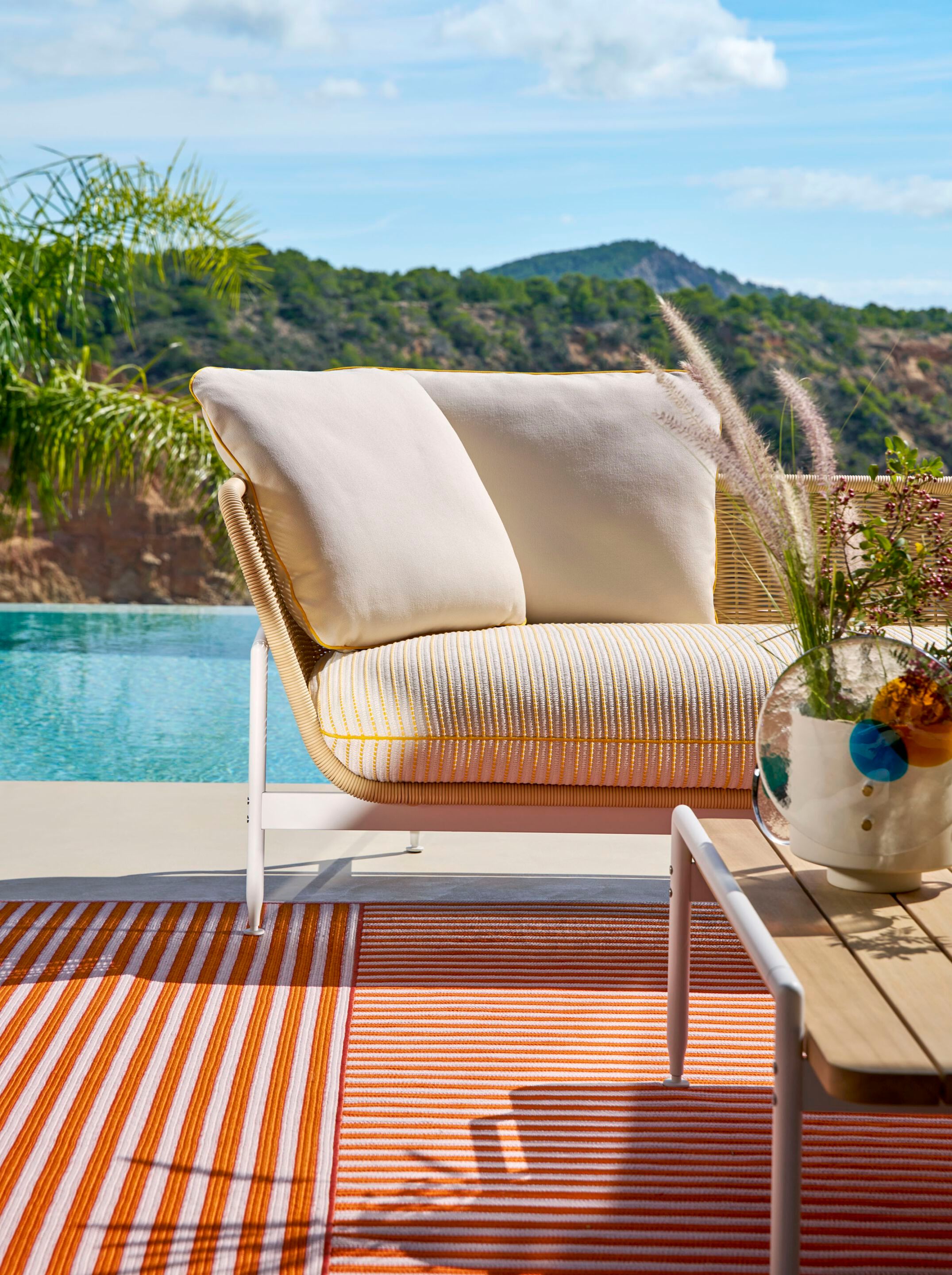 Ткань сад диван CASSINA Esosoft Outdoor ARCH-00152112 - Вид №1