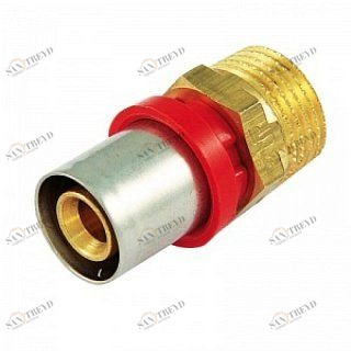 Муфта НР 26х1/2" пресс TIEMME 1650180