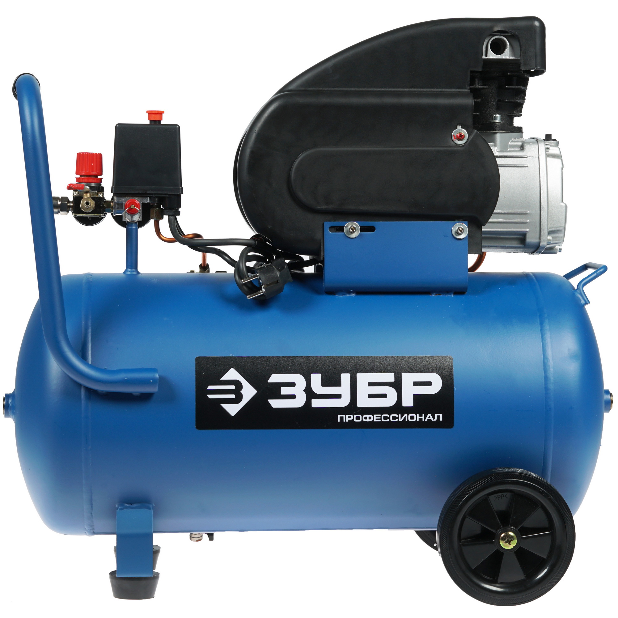 Компрессор поршневой масляный Зубр ЗКПМ-240-50-1.5 1264355 STDN-0124559 - Вид №2