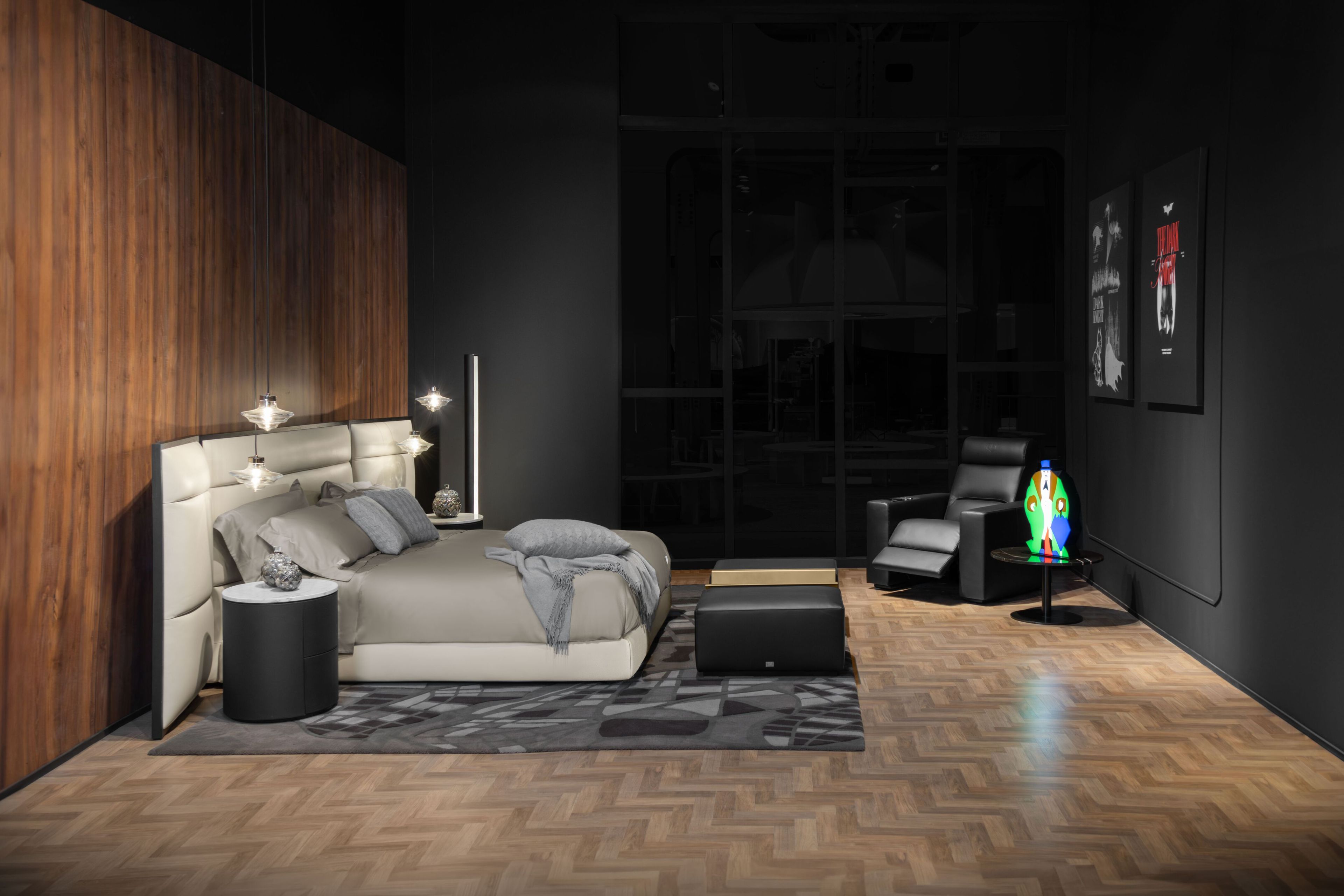 Круглая тумбочка с ящиками Wayne Enterprises Home Collection WE-076 ARCH-00054374 - Вид №5