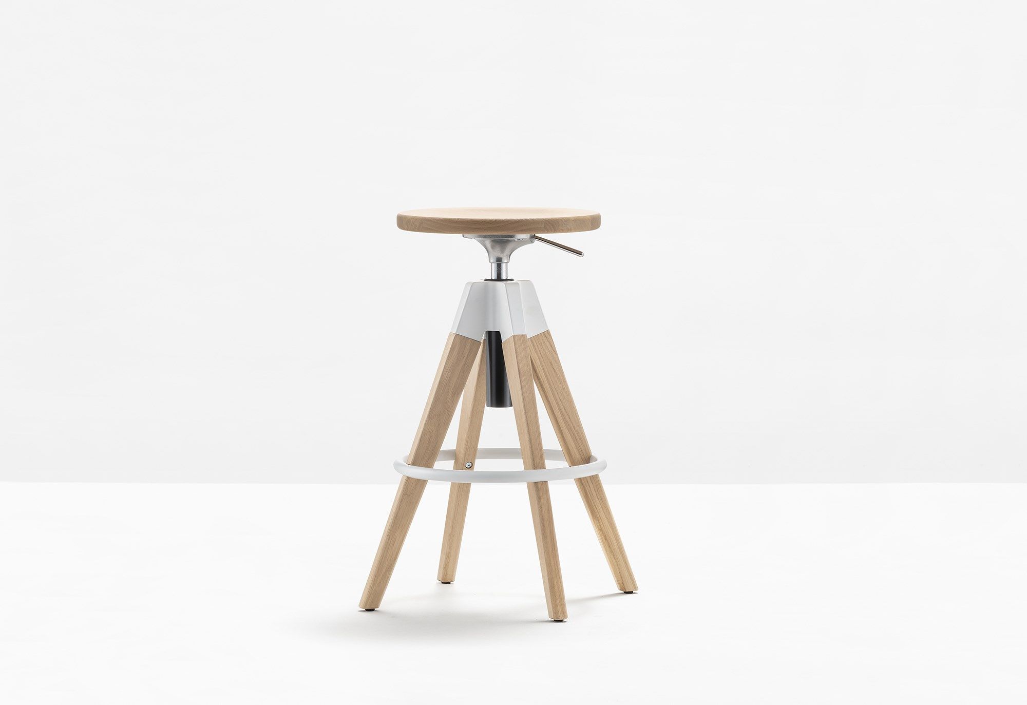 Дуб поворотный стул Pedrali Arki-Stool ARCH-00031377 - Вид №3