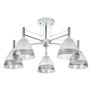 Люстра потолочная Arte Lamp Fiamma 5 ламп 15 м² цвет хром 82717040 STLM-2188593