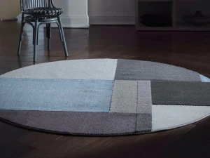 Besana Moquette Круглый коврик из синтетического волокна в современном стиле ручной работы New trends