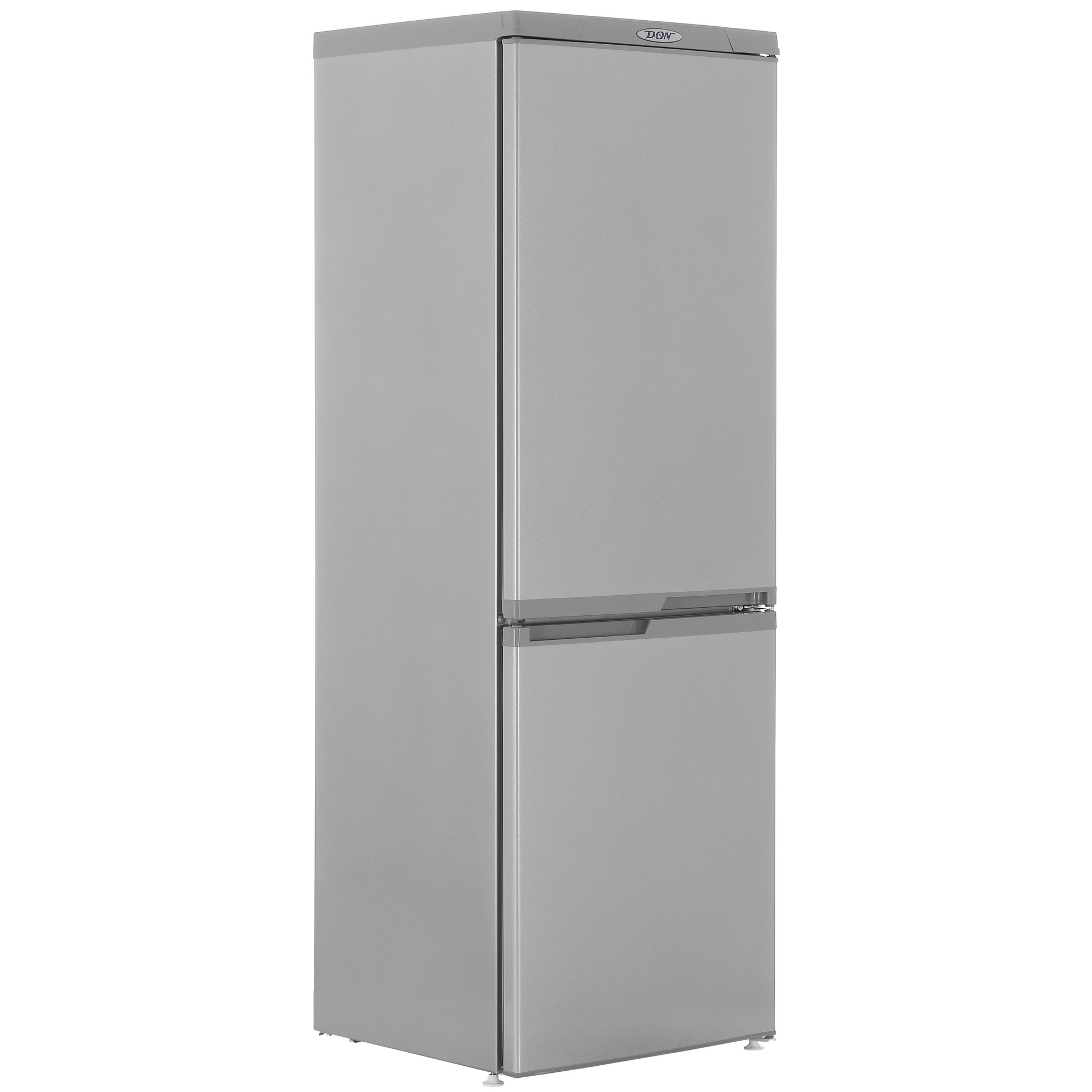 1330096 Холодильник с морозильником   DON R-290 MI серебристый STDN-0010723