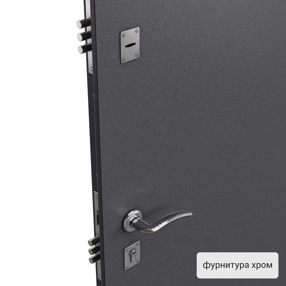 Дверь входная металлическая Стаф 950x2050 мм левая. цвет черный 86729229 STLM-2106037 TOREX  - Вид №2