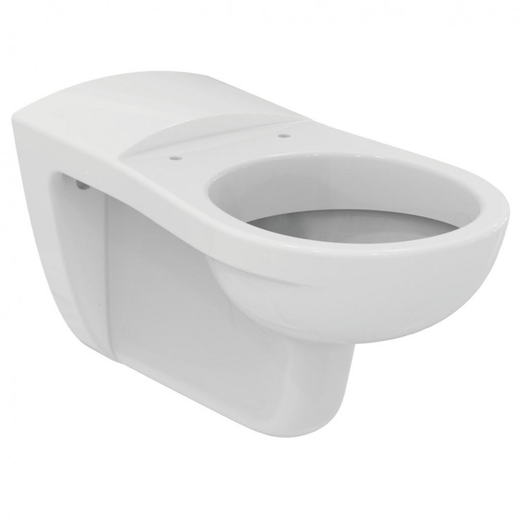 P243001 Подвесной удлиненный унитаз для инвалидов, проекция 70 см, без сидения Ideal Standard MATURA 