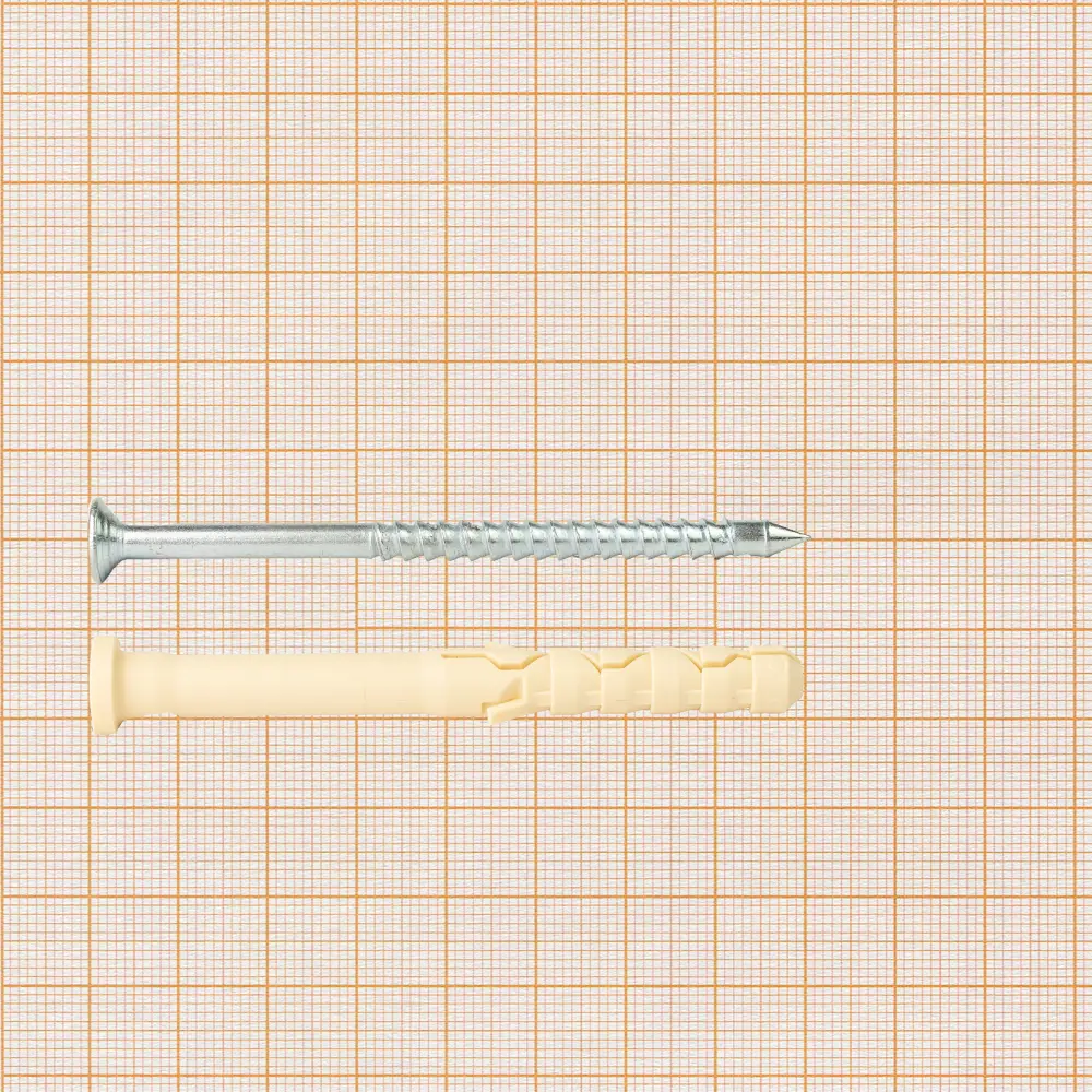 Дюбель-гвоздь цилиндрический Европартнер нейлон 8x80 мм 10 шт STLM-2128638 - Вид №3