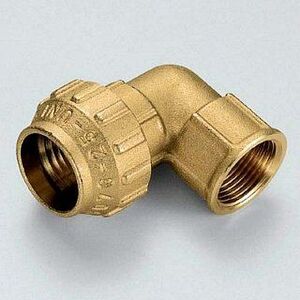 Угол ВР 50х1"1/2 для ПНД труб TIEMME