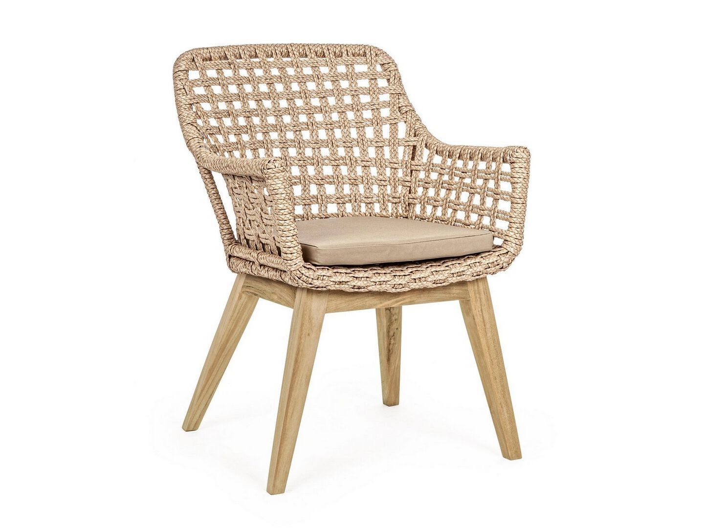 Синтетическое волокно сад стул с подлокотниками BIZZOTTO MADISON ARCH-00062100