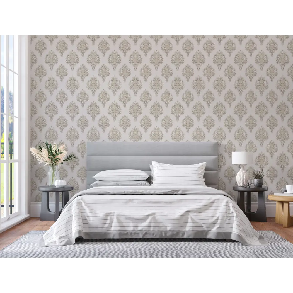 Обои флизелиновые Anturage Hermitage коричневые 1.06 м AN8614-25 84578856 STLM-2097064 - Вид №2