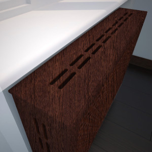 Крышка для экрана 90 см универсальная венге STELLA STSR-1070