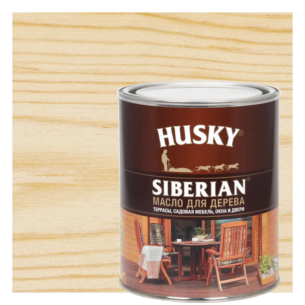 Масло для дерева Husky Siberian - защита и подчеркивание природной текстуры 85578883 STLM-0064193