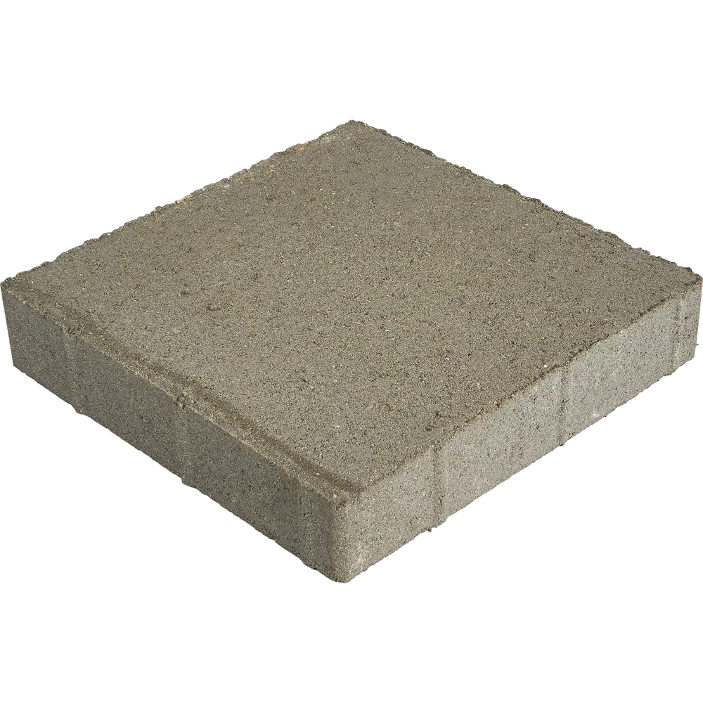 Santreyd Бетонная тротуарная плита 50×50 см в сером цвете 83240039 STLM-0039832 - Вид №1