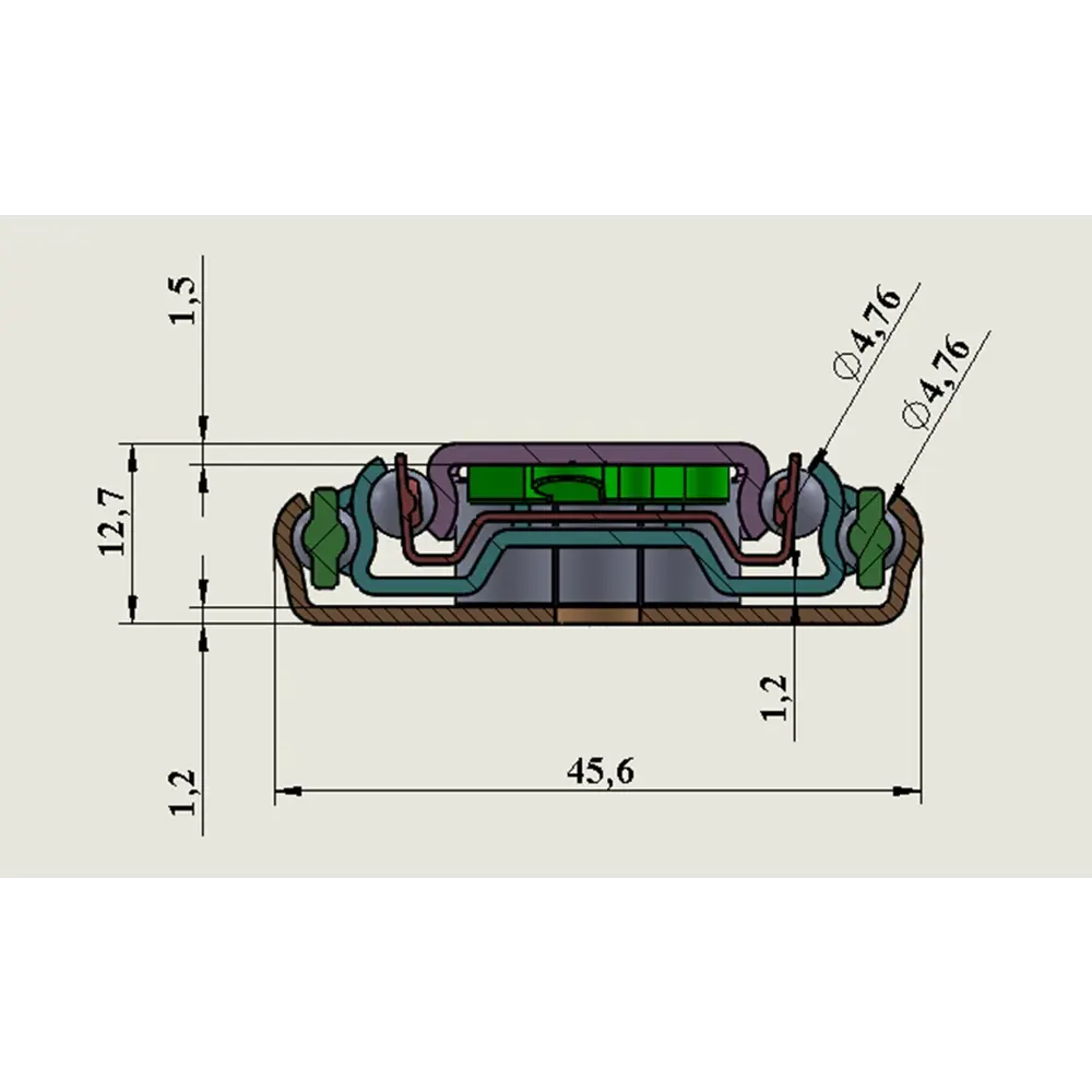 Комплект шариковых направляющих 500 мм, сталь, цвет серебро 85441275 STLM-2135878 Santreyd  - Вид №5