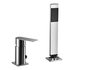 Смеситель для ванны с 2 отверстиями