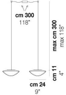 Vetreria Vistosi Подвесной светильник из стекла Balance sun-id-1466639 - Вид №3