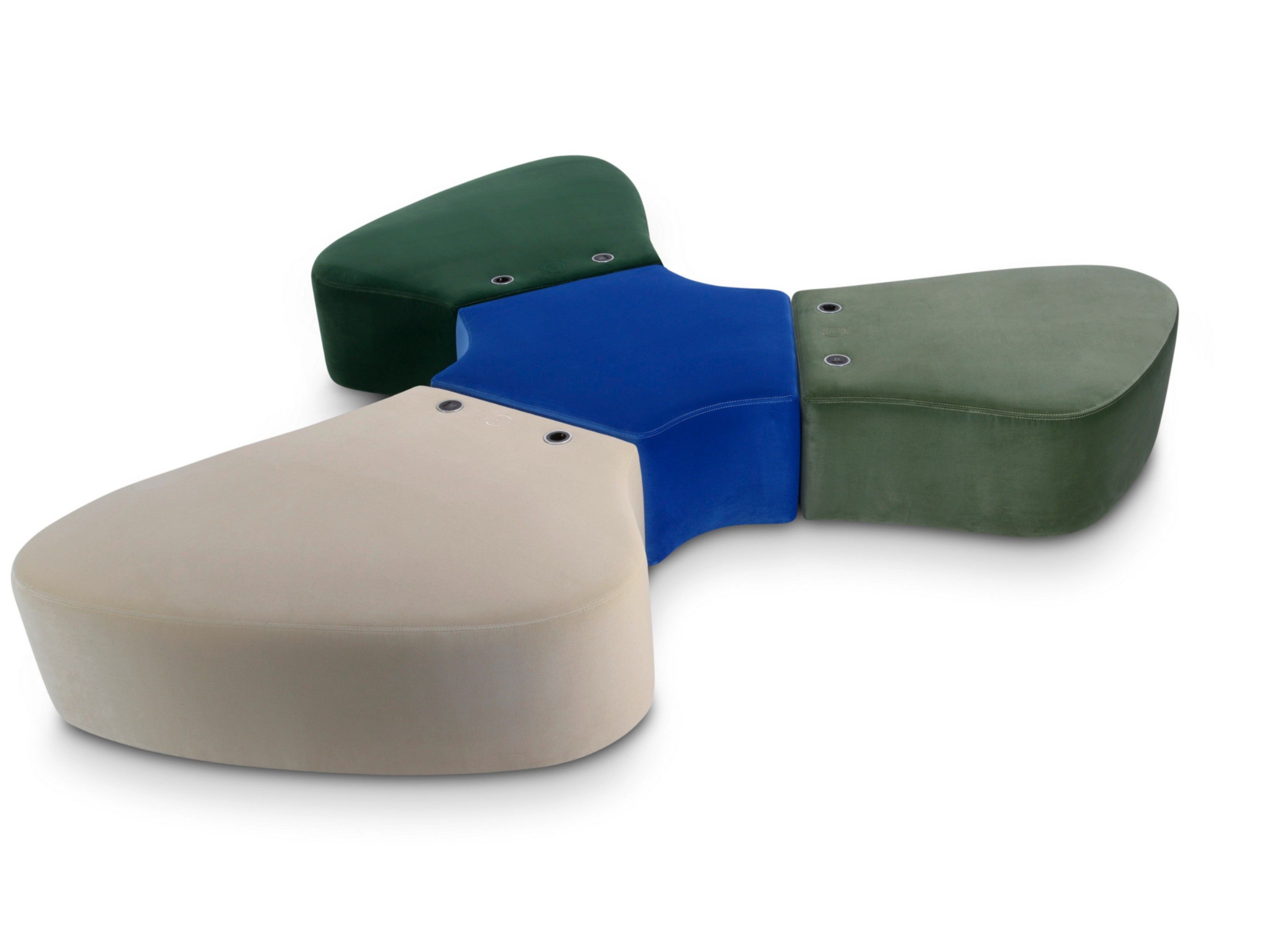 Состав пуфиков с электрическими розетками Adrenalina Sir-pent ARCH-00052748