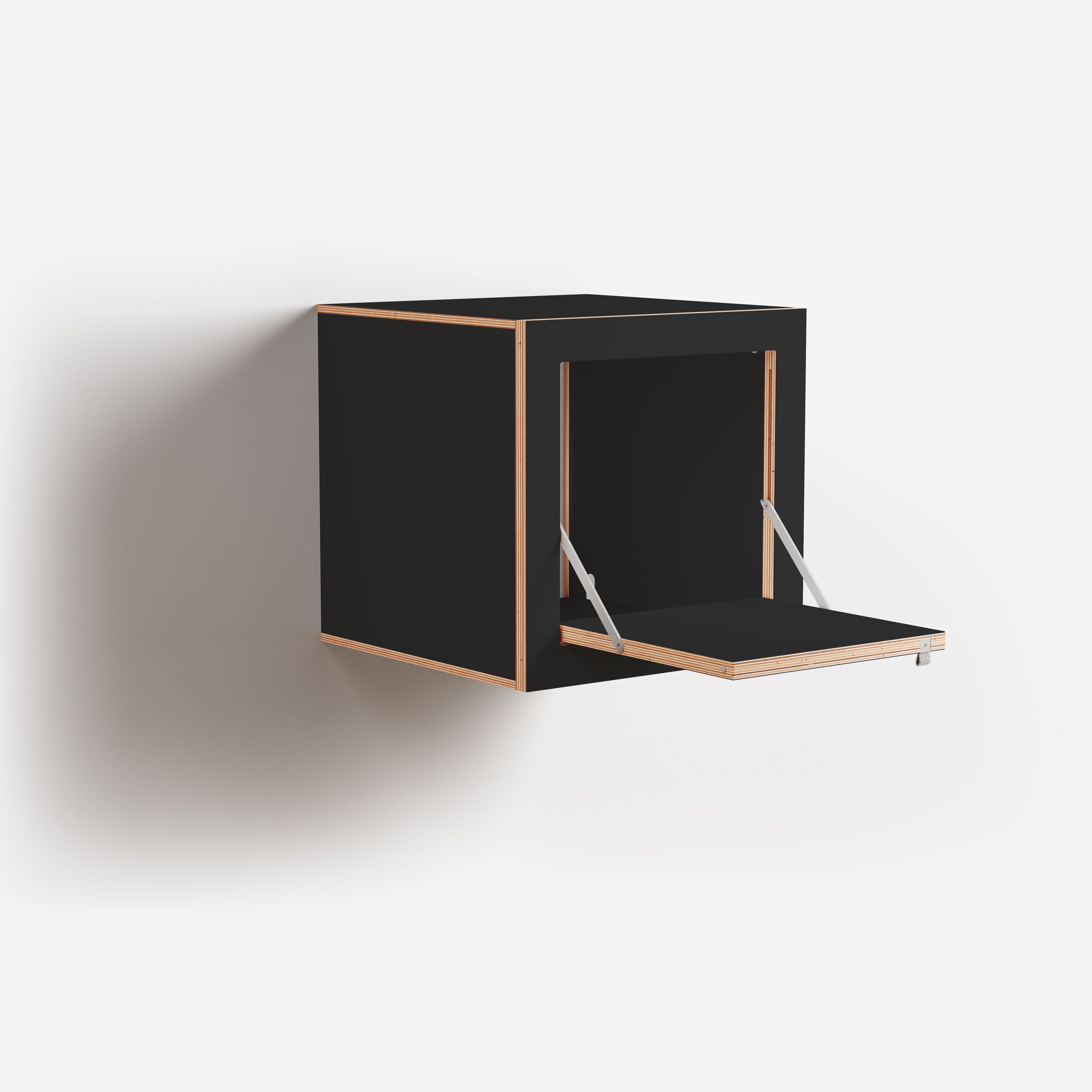 Фанерная подвесная тумбочка AMBIVALENZ Fläpps Box 40x40x40 ARCH-00047348 - Вид №3