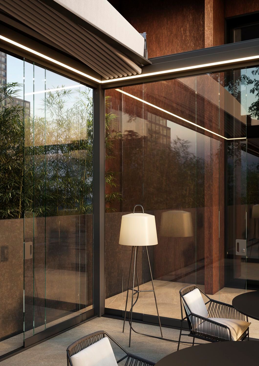 Самонесущая беседка из ткани Corradi система Butterfly ARCH-00017740 - Вид №4