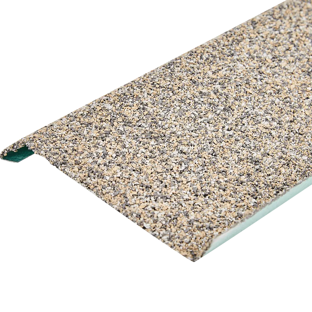 82635376 Планка цокольная Hauberk 1.25 м. серо-бежевый STLM-1436611 ТЕХНОНИКОЛЬ 