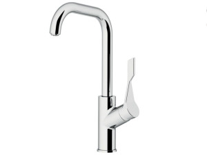 Смеситель для кухни с поворотным изливом