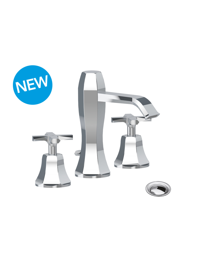 1705/4/A Bellosta Rubinetterie СРЕДНИЙ АККУМУЛЯТОР ДЛЯ УМЫВАЛЬНИКА ТРИ ОТВЕРСТИЯ Stresa