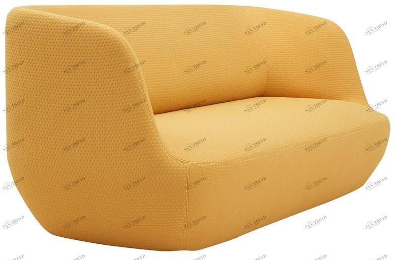 SOFTLINE 3-х местный тканевый диван Clay sun-id-1402279