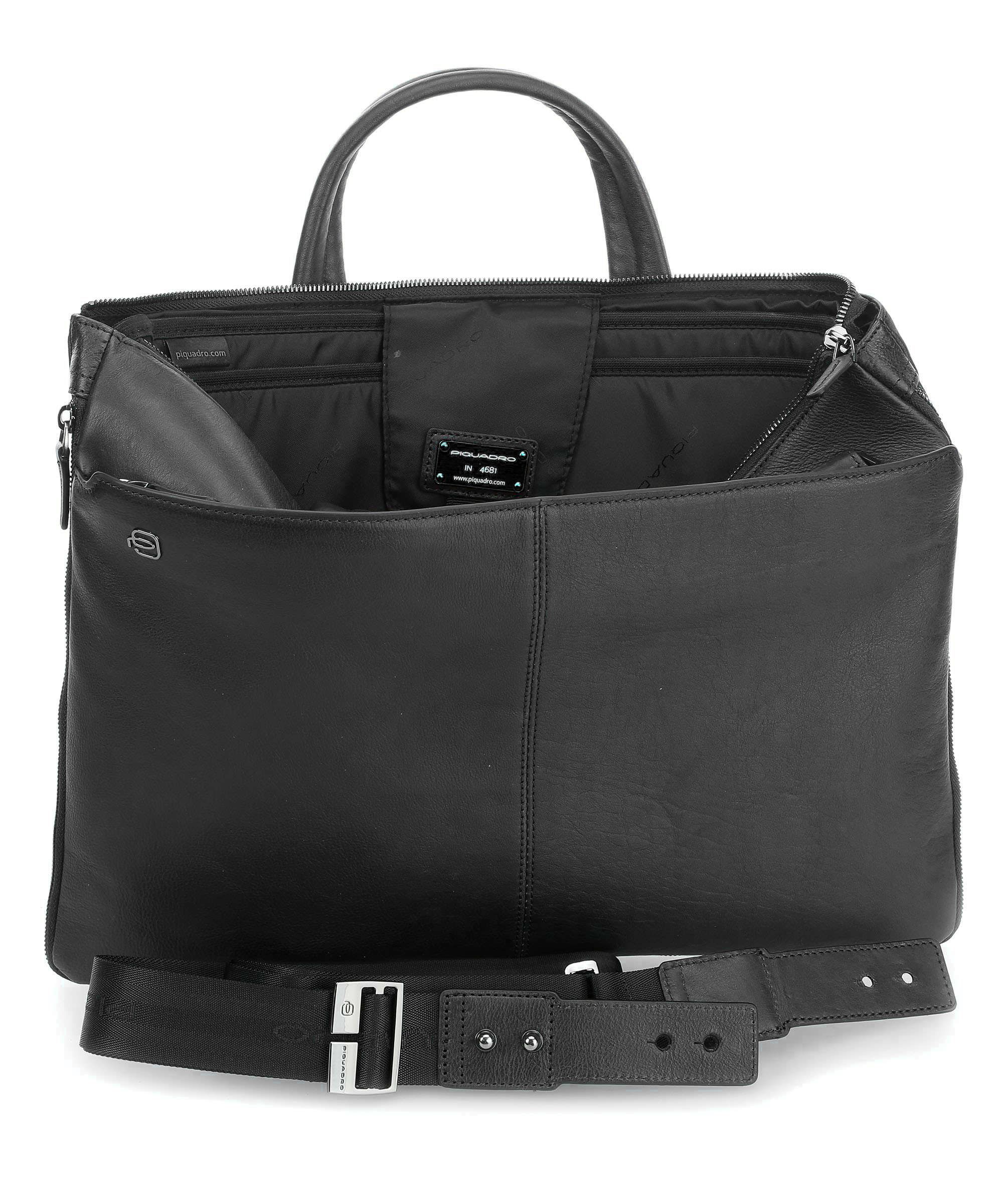 CA4021B3/N Сумка плечевая Piquadro Black Square  - Вид №3