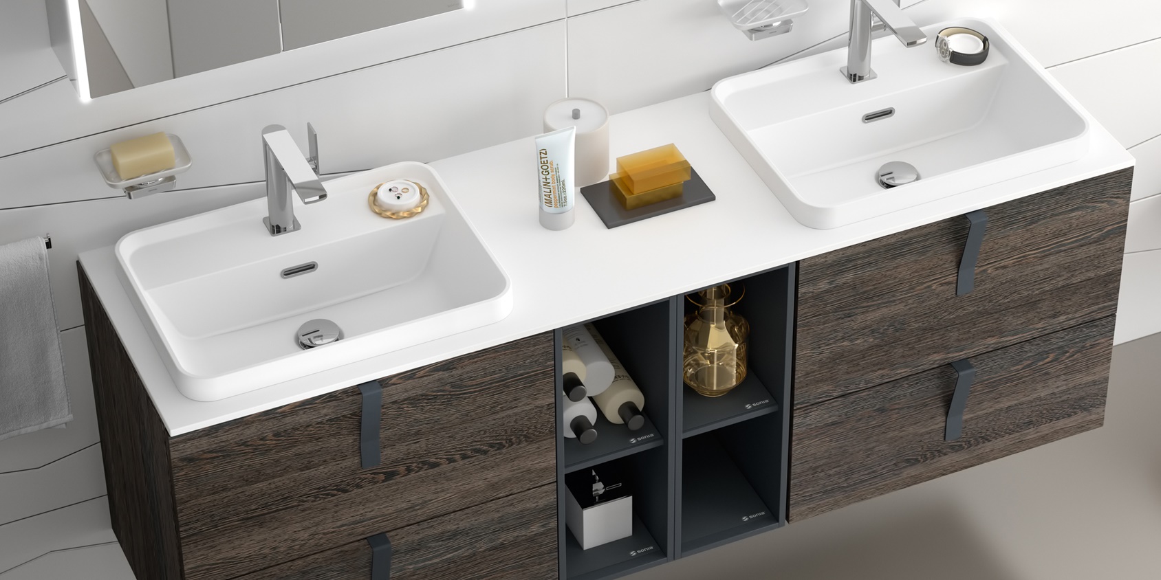 Sonia Комплект мебели для ванной 10 EVOLVE EVOLVE10 - Вид №1