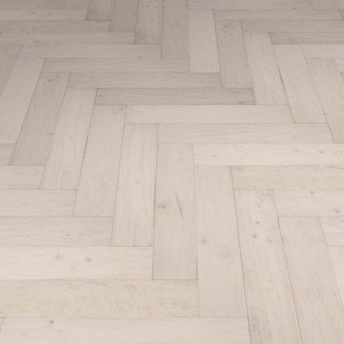 Паркет Ёлка Solidfloor Earth & Fire Атолл, Рисунок Ёлка Гевея Натур с брашью (Текстурированная) 600х120 мм 1158131 - Вид №1