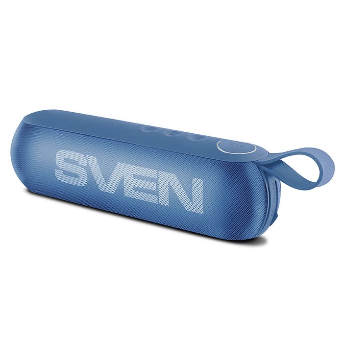 SV-018085 Ас ps -75, синий (6 вт, bluetooth, fm, usb, microsd, 1200ма*ч) Sven Santreyd  - Вид №1