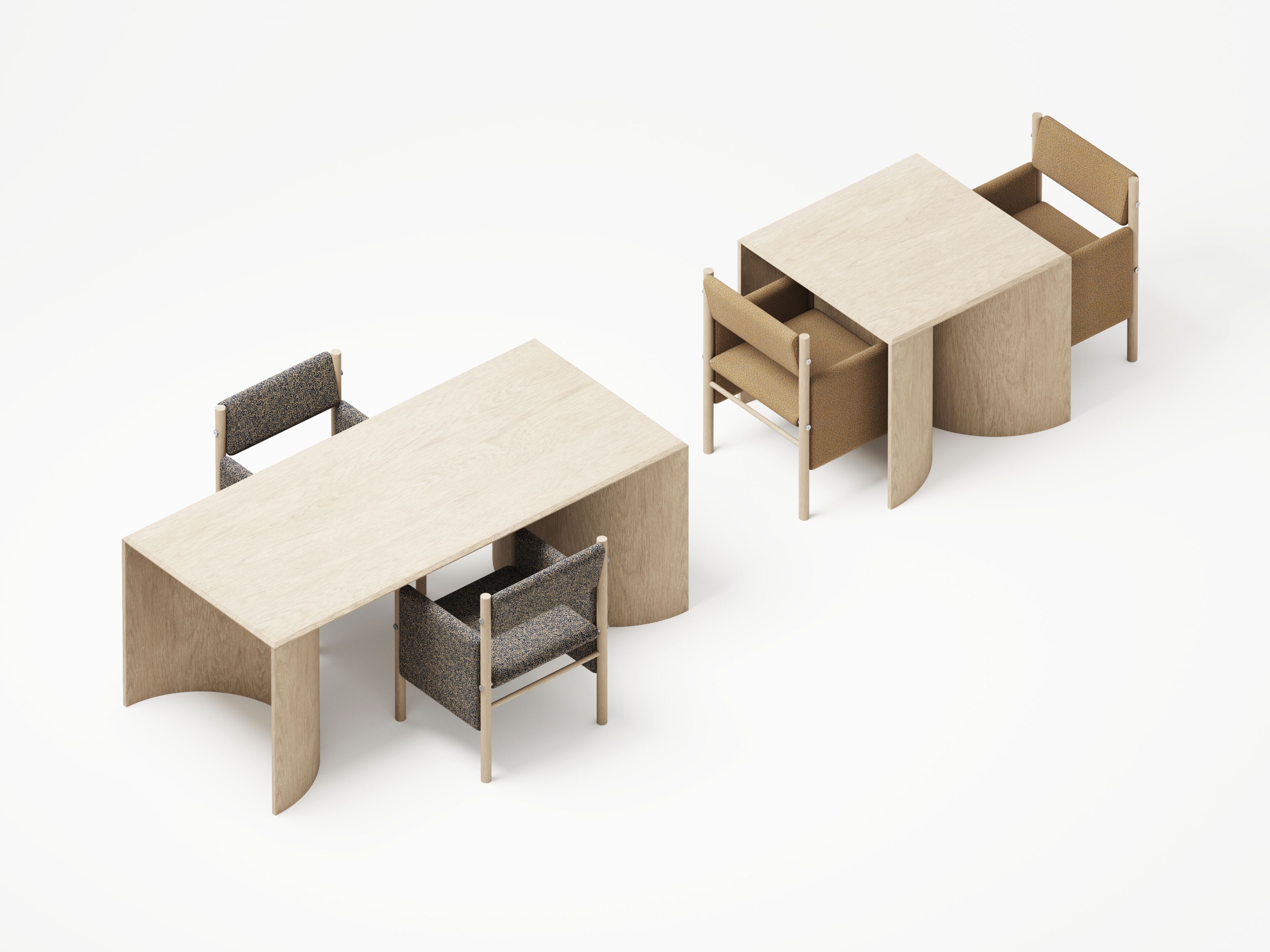 Мягкий стул из нержавеющей стали с подлокотниками Joyf Wabi ARCH-00064836 - Вид №6