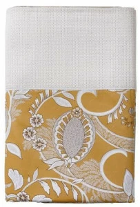 Alexandre Turpault Двусторонние хлопковые простыни с дамасским принтом Mogador