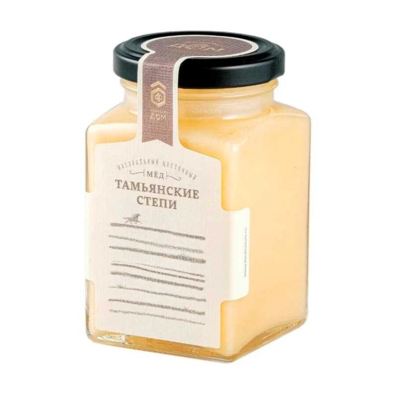 Мёд Тамьянские степи натуральный Медовый дом 320 г Santreyd 13384 - Вид №1