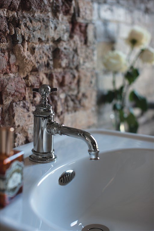 Смеситель однорычажный для раковины, 1 отв, ручка - крестик, никель [ARC12] Arcade Burlington ARC12 - Вид №2