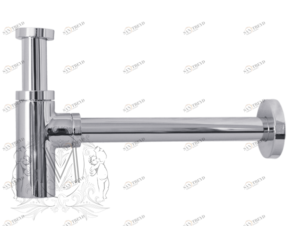 Cифон для раковины MIGLIORE ML.RIC-10.112, хром, Ø32 ML.RIC-10.112.CR