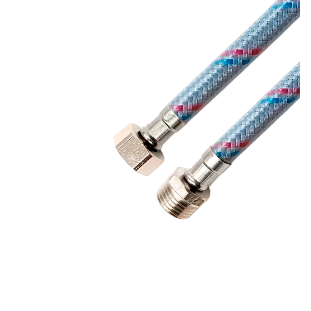 Гибкая подводка для воды Vaxt 1/2" гайка-штуцер 30 см STLM-2175611